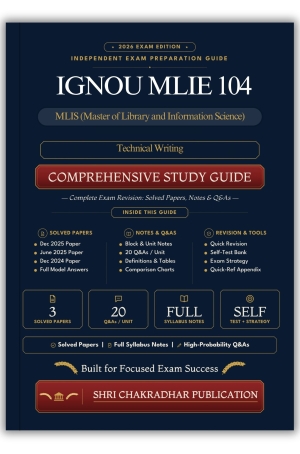 IGNOU MLIE-104 Book (Technical Writing) | Study Guide