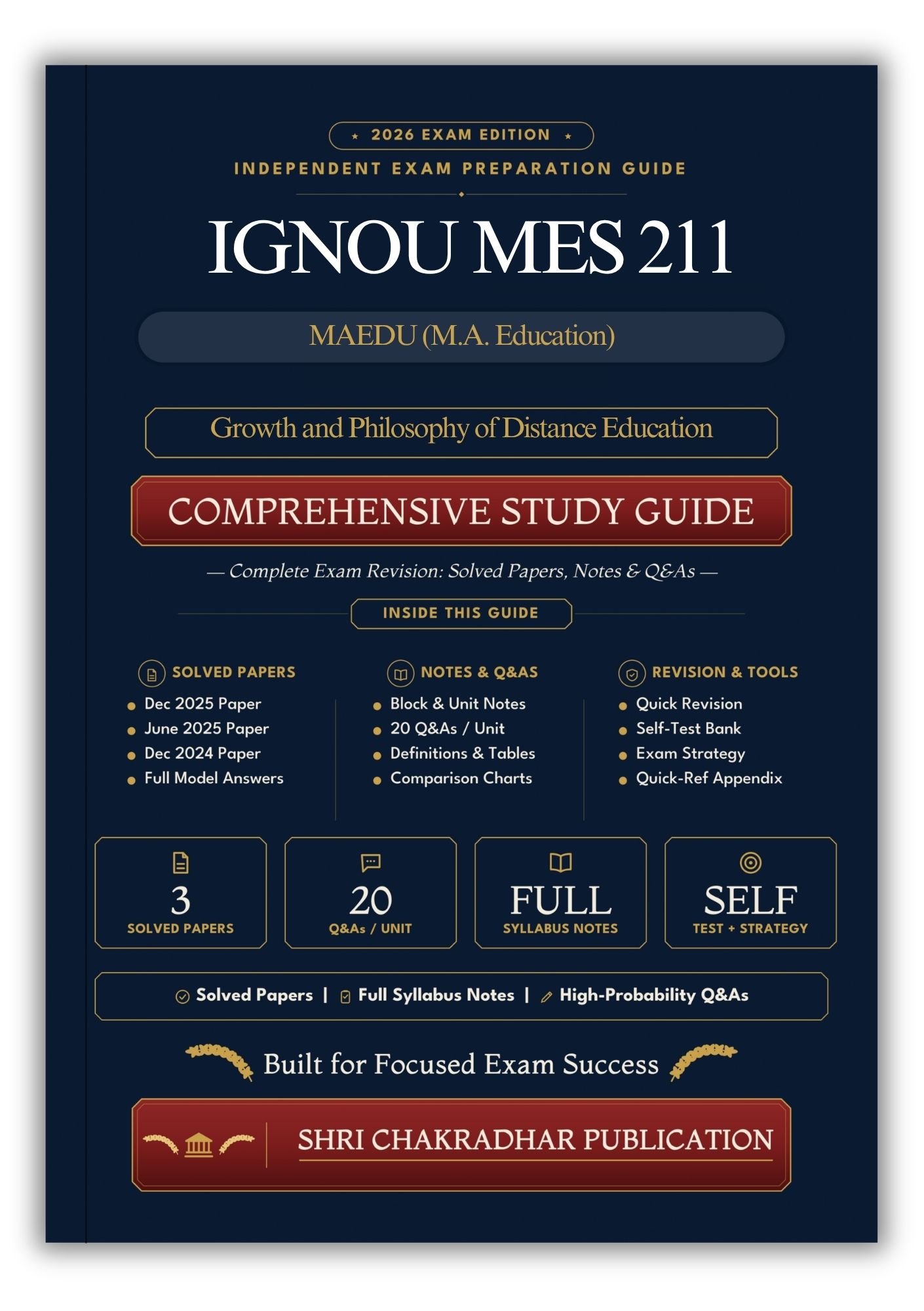 IGNOU MES-211 Book (Growth and Philosophy of Distance Education) | Study Guide