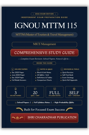 IGNOU MTTM-115 Book (MICE Management) | Study Guide