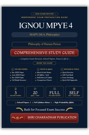 IGNOU MPYE-4 Book (Philosophy of Human Person) | Study Guide