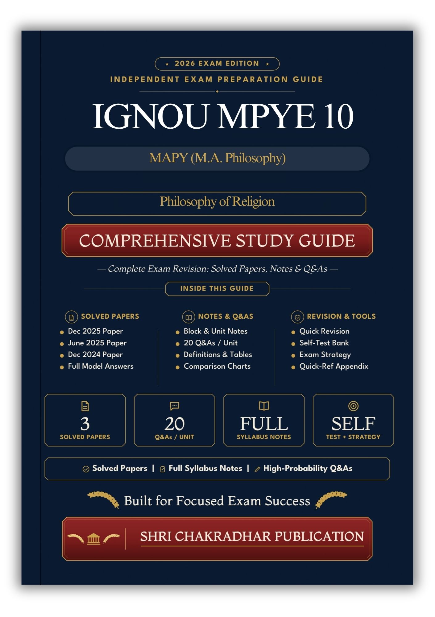 IGNOU MPYE-10 Book (Philosophy of Religion) | Study Guide