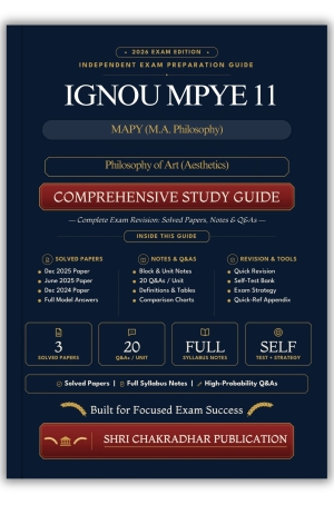 IGNOU MPYE-11 Book (Philosophy of Art (Aesthetics)) | Study Guide