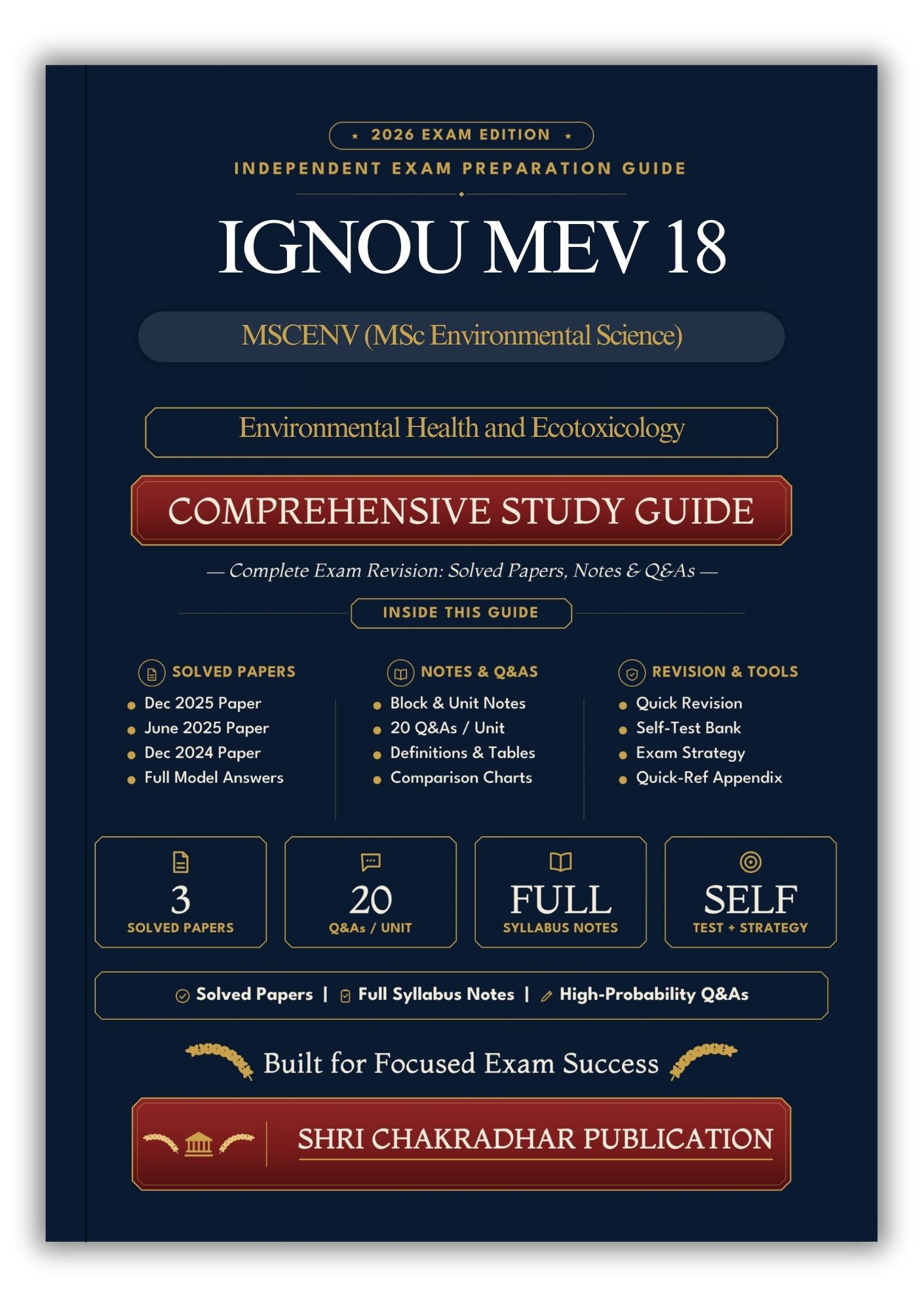 IGNOU MEV-18 Book (Environmental Health and Ecotoxicology) | Study Guide