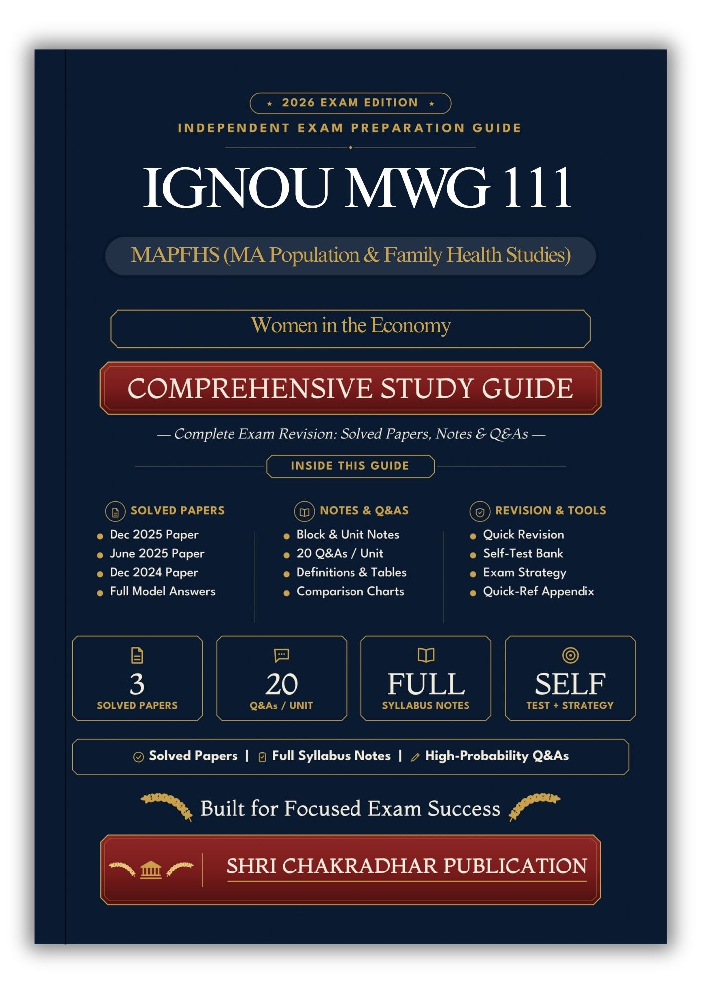 IGNOU MWG-111 Book (Women in the Economy) | Study Guide