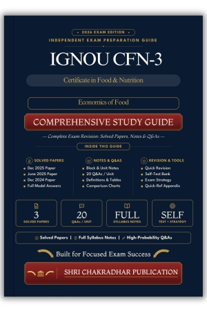 IGNOU CFN-3 Book (Economics of Food) | Study Guide