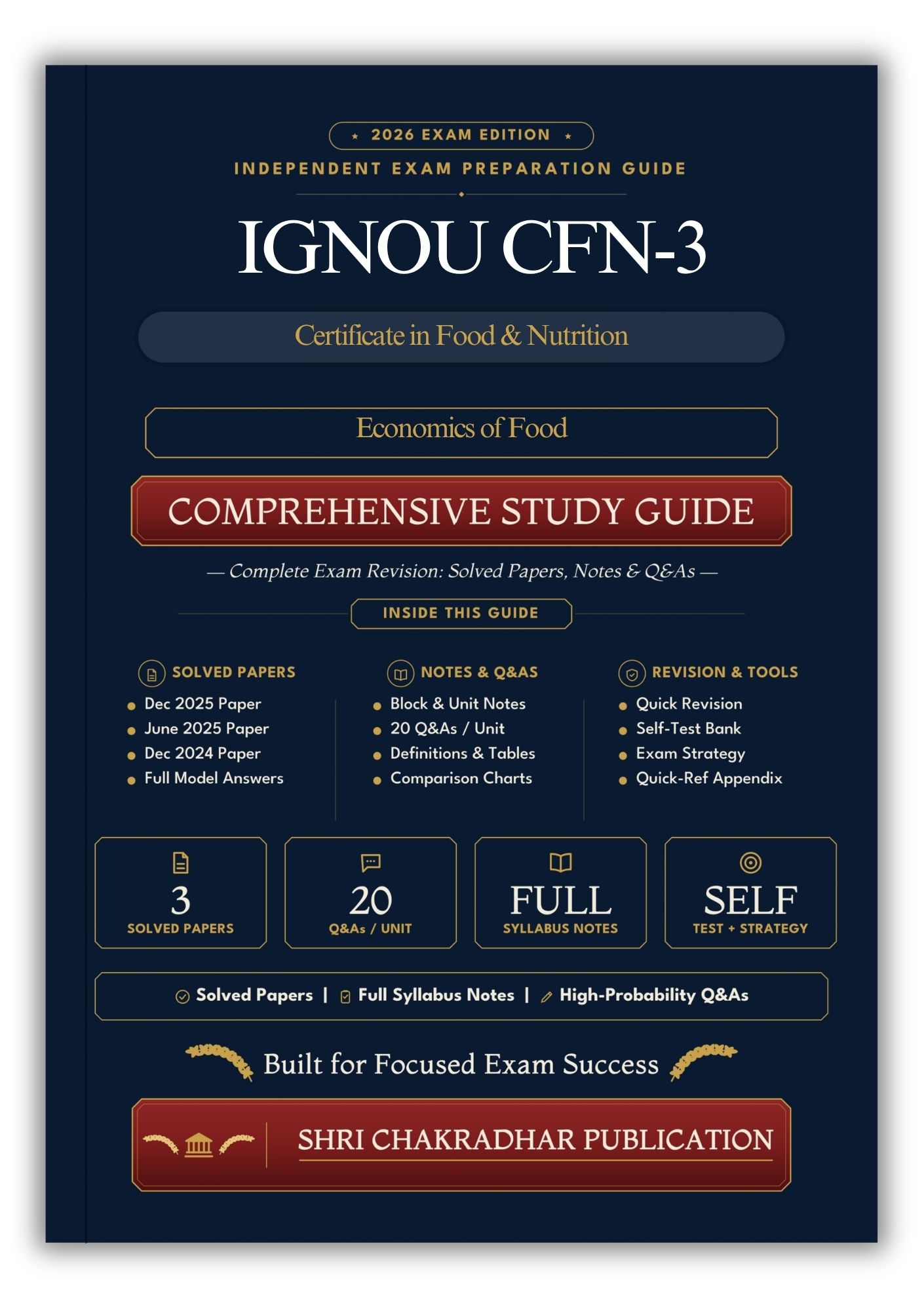 IGNOU CFN-3 Book (Economics of Food) | Study Guide