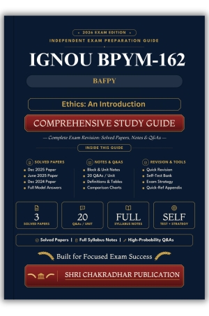 IGNOU BPYM-162 Book (Ethics: An Introduction) | Study Guide