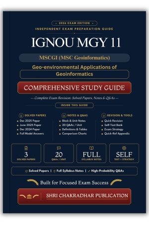 IGNOU MGY-011 Book (Geo-environmental Applications of Geoinformatics) | Study Guide