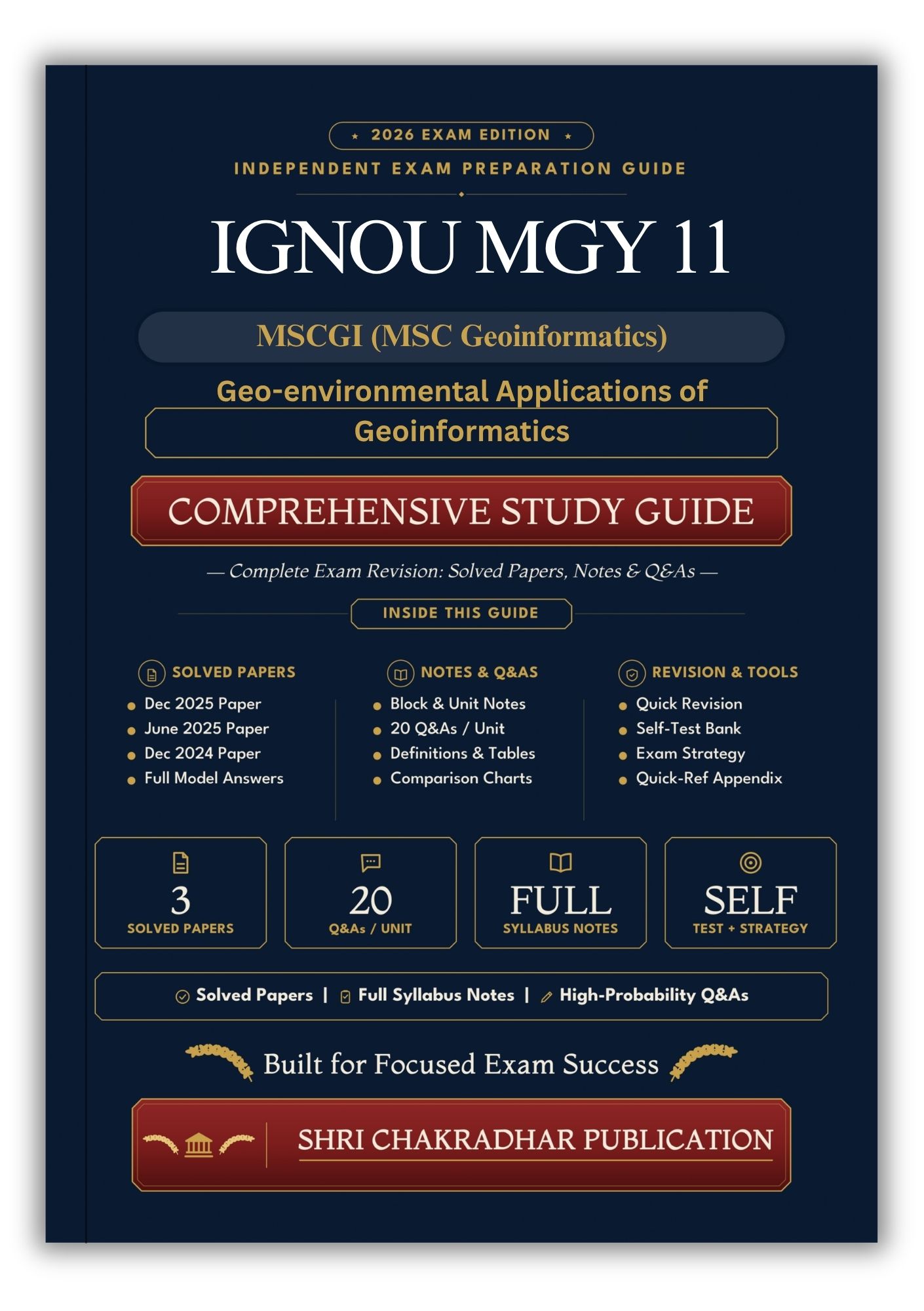 IGNOU MGY-011 Book (Geo-environmental Applications of Geoinformatics) | Study Guide