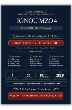 IGNOU MZO-004 Book (Systematics, Biodiversity and Evolution) | Study Guide