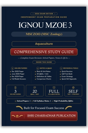 IGNOU MZOE-003 Book (Aquaculture) | Study Guide