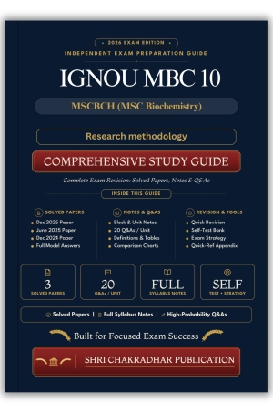 IGNOU MBC-010 Book (Research methodology) | Study Guide