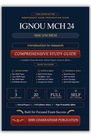 IGNOU MCH-024 Book (Introduction to research) | Study Guide
