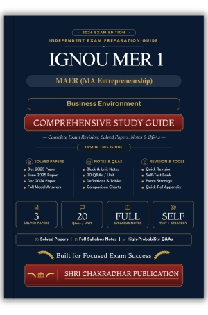 IGNOU MER-001 Book (Business Environment) | Study Guide