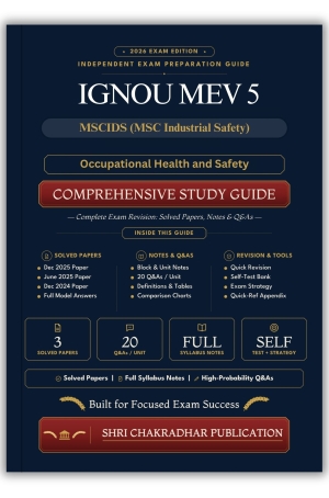 IGNOU MEV-005 Book (Occupational Health and Safety) | Study Guide
