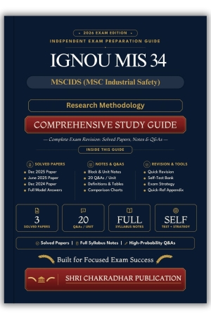 IGNOU MIS-034 Book (Research Methodology) | Study Guide
