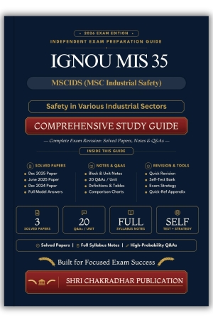 IGNOU MIS-035 Book (Safety in Various Industrial Sectors) | Study Guide