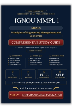 IGNOU MMPL-001 Book (Principles of Engineering Management and Economics) | Study Guide