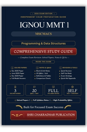IGNOU MMT-001 Book (Programming & Data Structures) | Study Guide