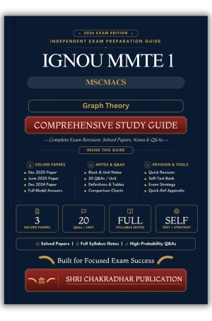 IGNOU MMTE-001 Book (Graph Theory) | Study Guide