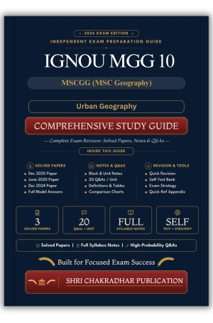 IGNOU MGG-010 Book (Urban Geography) | Study Guide
