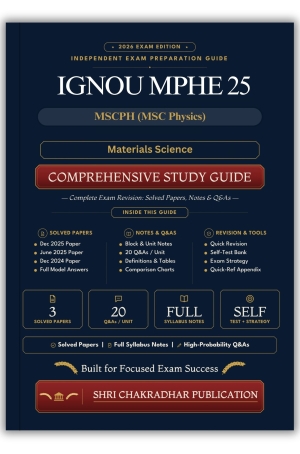 IGNOU MPHE-025 Book (Materials Science) | Study Guide