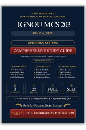 IGNOU MCS-203 Book (OPERATING SYSTEMS) | Study Guide
