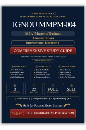 IGNOU MMPM-004 Book (International Marketing) | Study Guide