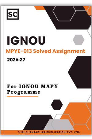 IGNOU MPYE-013 solved assignment PDF for MAPY Master of Arts Philosophy session 2026-27 Philosophy of Technology download