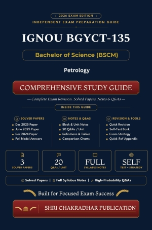IGNOU BGYCT-135 Book (Petrology) | Study Guide
