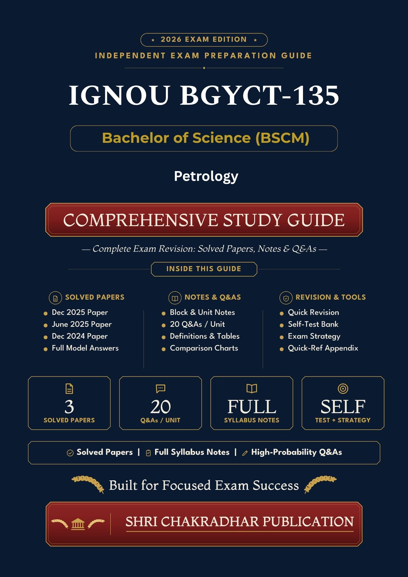 IGNOU BGYCT-135 Book (Petrology) | Study Guide