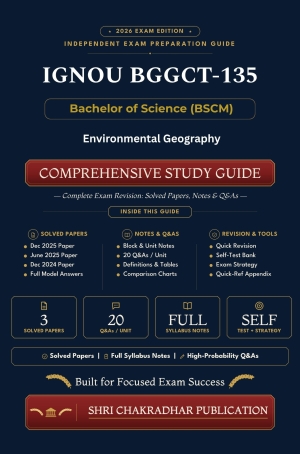 IGNOU BGGCT-135 Book (Environmental Geography) | Study Guide
