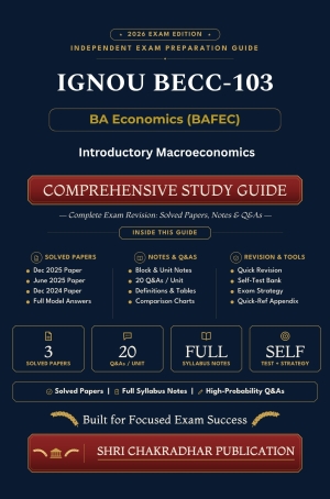 IGNOU BECC-103 Book (Introductory Macroeconomics) | Study Guide