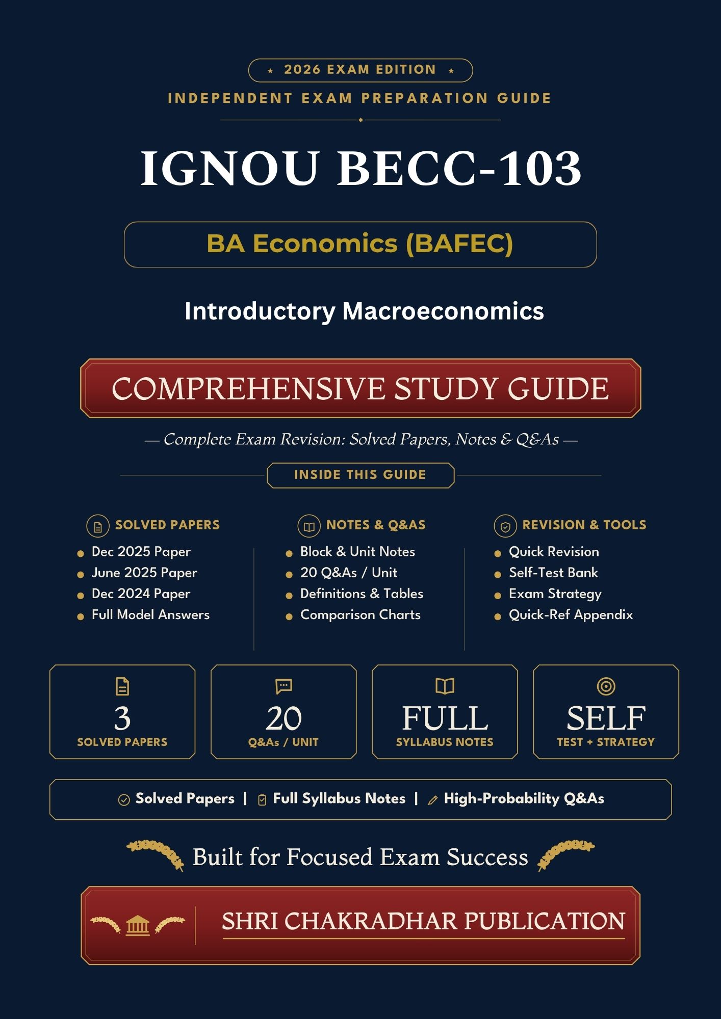 IGNOU BECC-103 Book (Introductory Macroeconomics) | Study Guide
