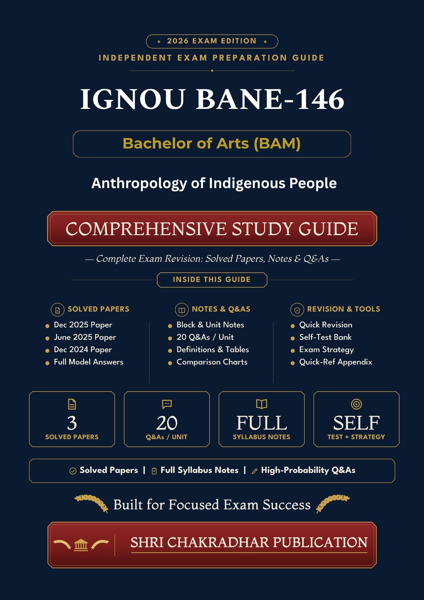 IGNOU BANE-146 Book (Anthropology of Indigenous People) | Study Guide