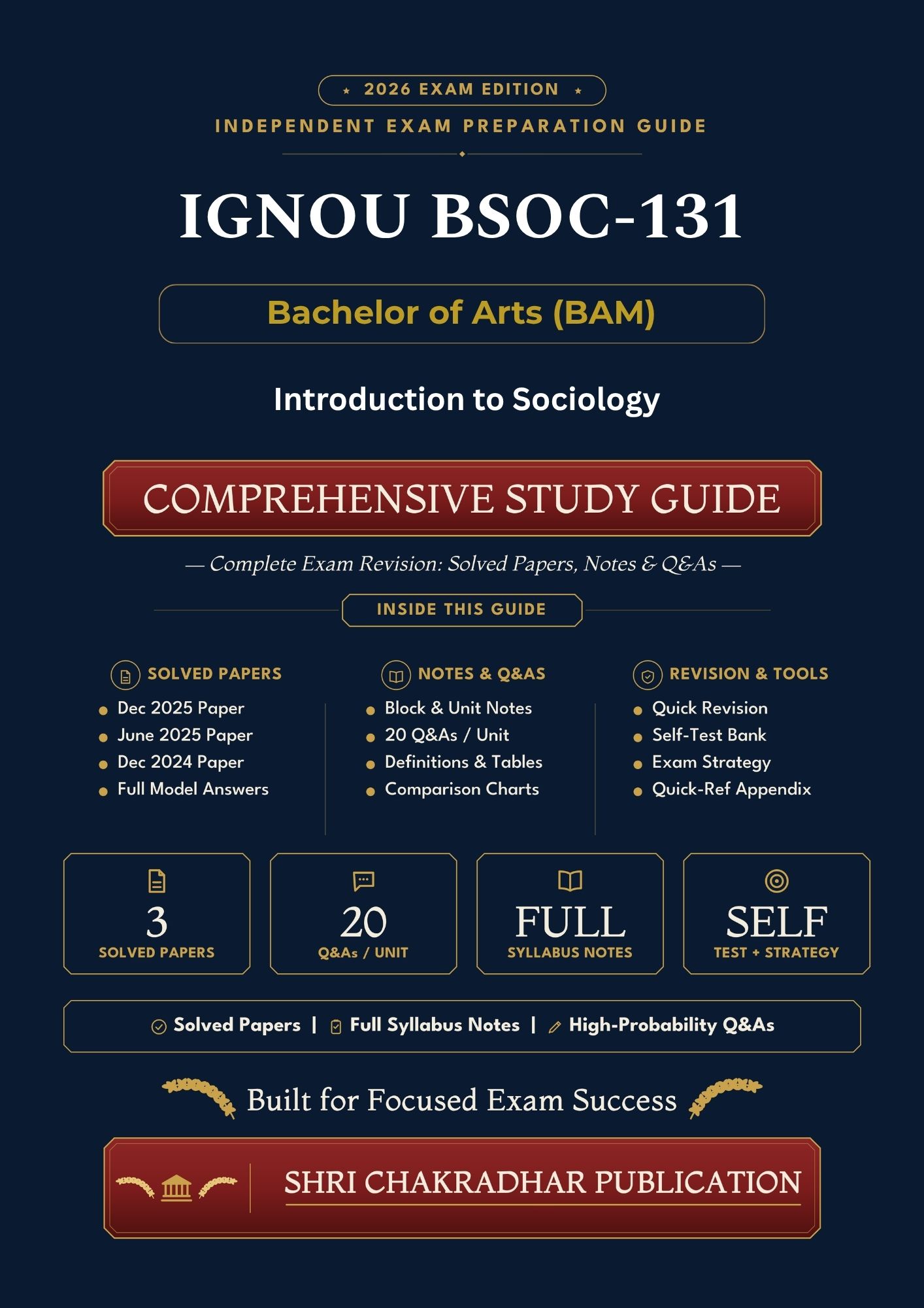 IGNOU BSOC-131 Book (Introduction to Sociology) | Study Guide