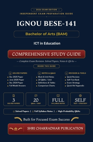 IGNOU BESE-141 Book (ICT in Education) | Study Guide