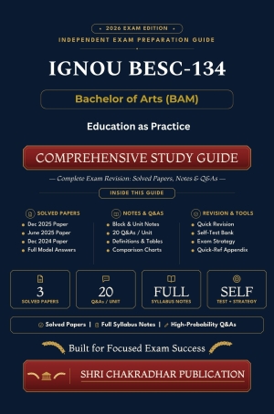 IGNOU BESC-134 Book (Education as Practice) | Study Guide