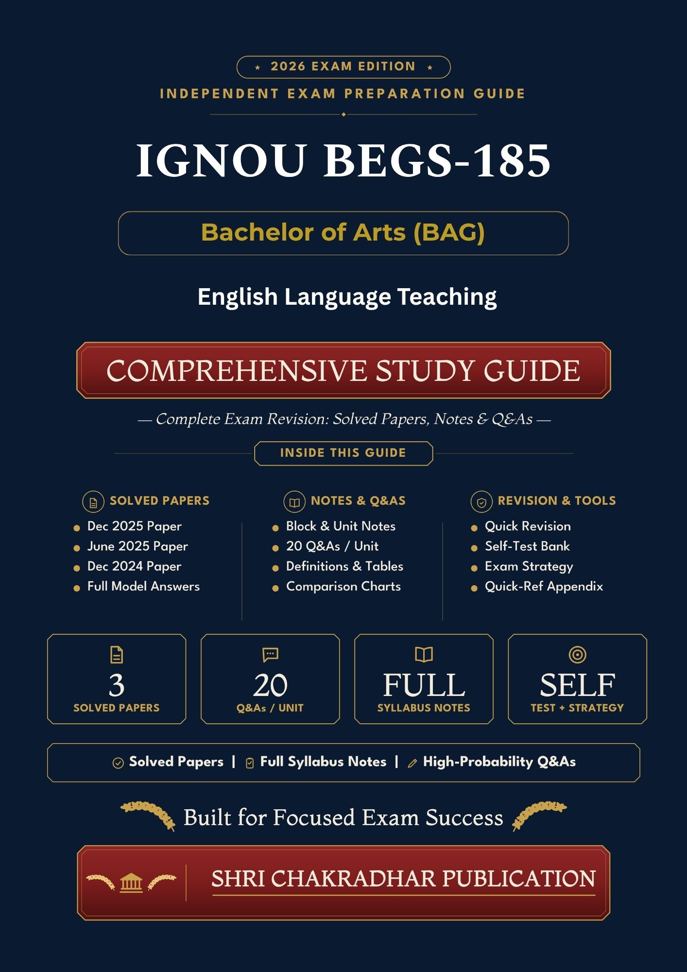 IGNOU BEGS-185 Book (English Language Teaching) | Study Guide