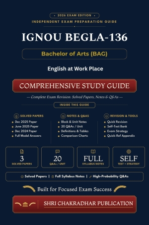 IGNOU BEGLA-136 Book (English at Work Place) | Study Guide