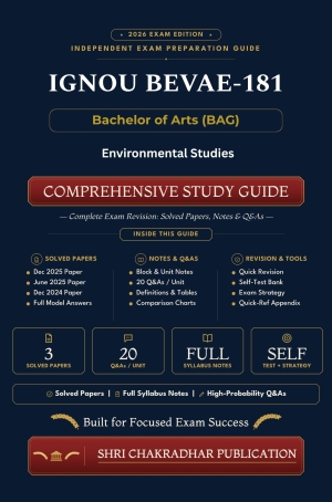 IGNOU BEVAE-181 Book (Environmental Studies) | Study Guide