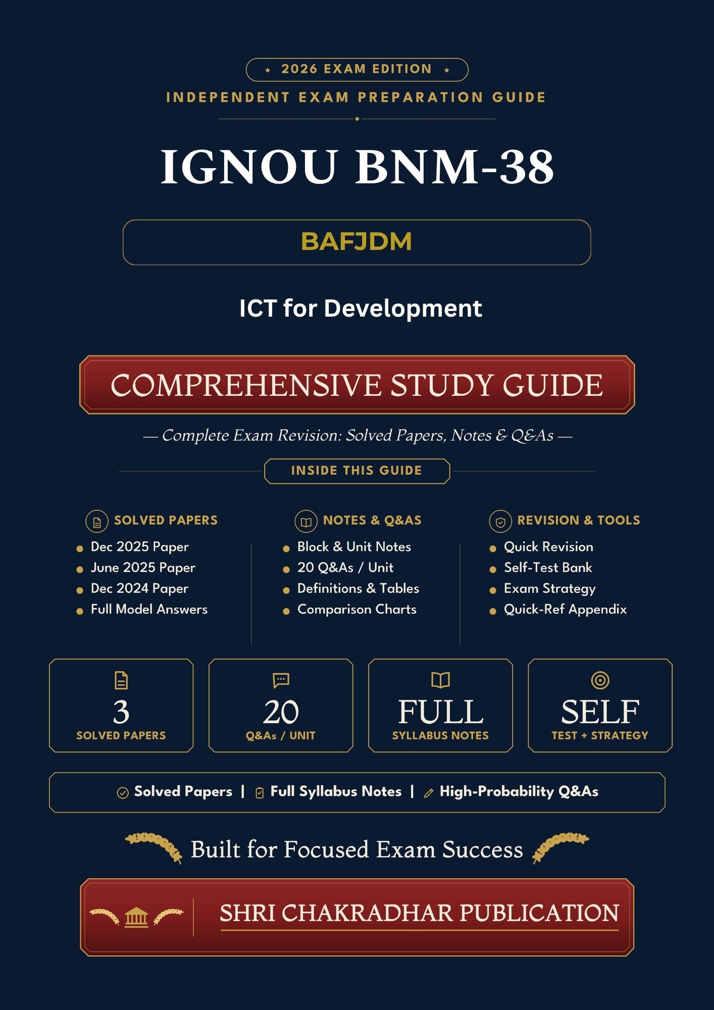 IGNOU BNM-038 Book (ICT for Development) | Study Guide