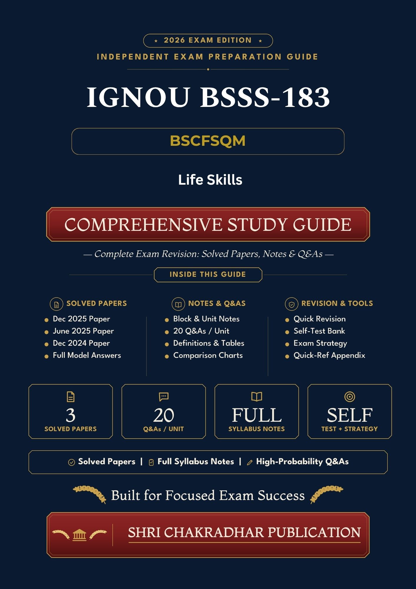 IGNOU BSSS-183 Book (Life Skills) | Study Guide