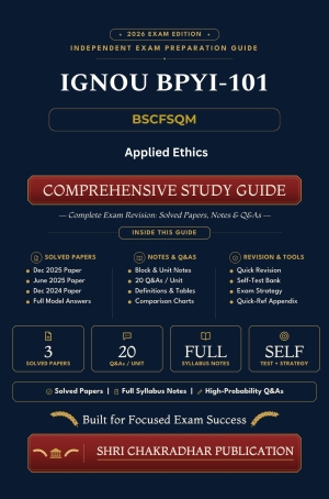 IGNOU BPYI-101 Book (Applied Ethics) | Study Guide