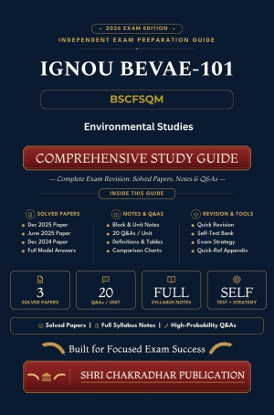 IGNOU BEVAE-101 Book (Environmental Studies) | Study Guide