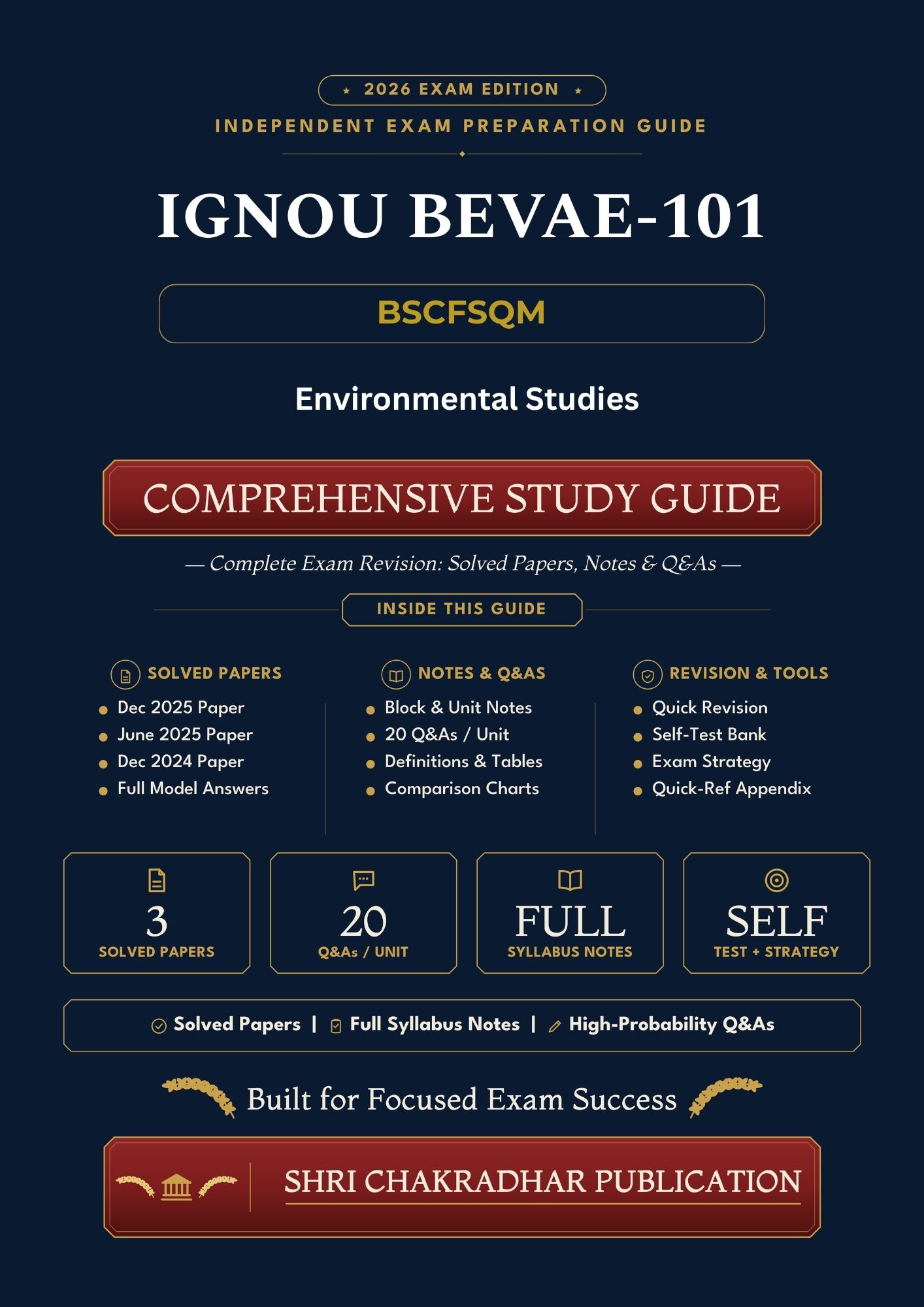 IGNOU BEVAE-101 Book (Environmental Studies) | Study Guide