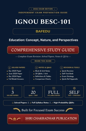 IGNOU BESC-101 Book (Education: Concept, Nature, and Perspectives) | Study Guide
