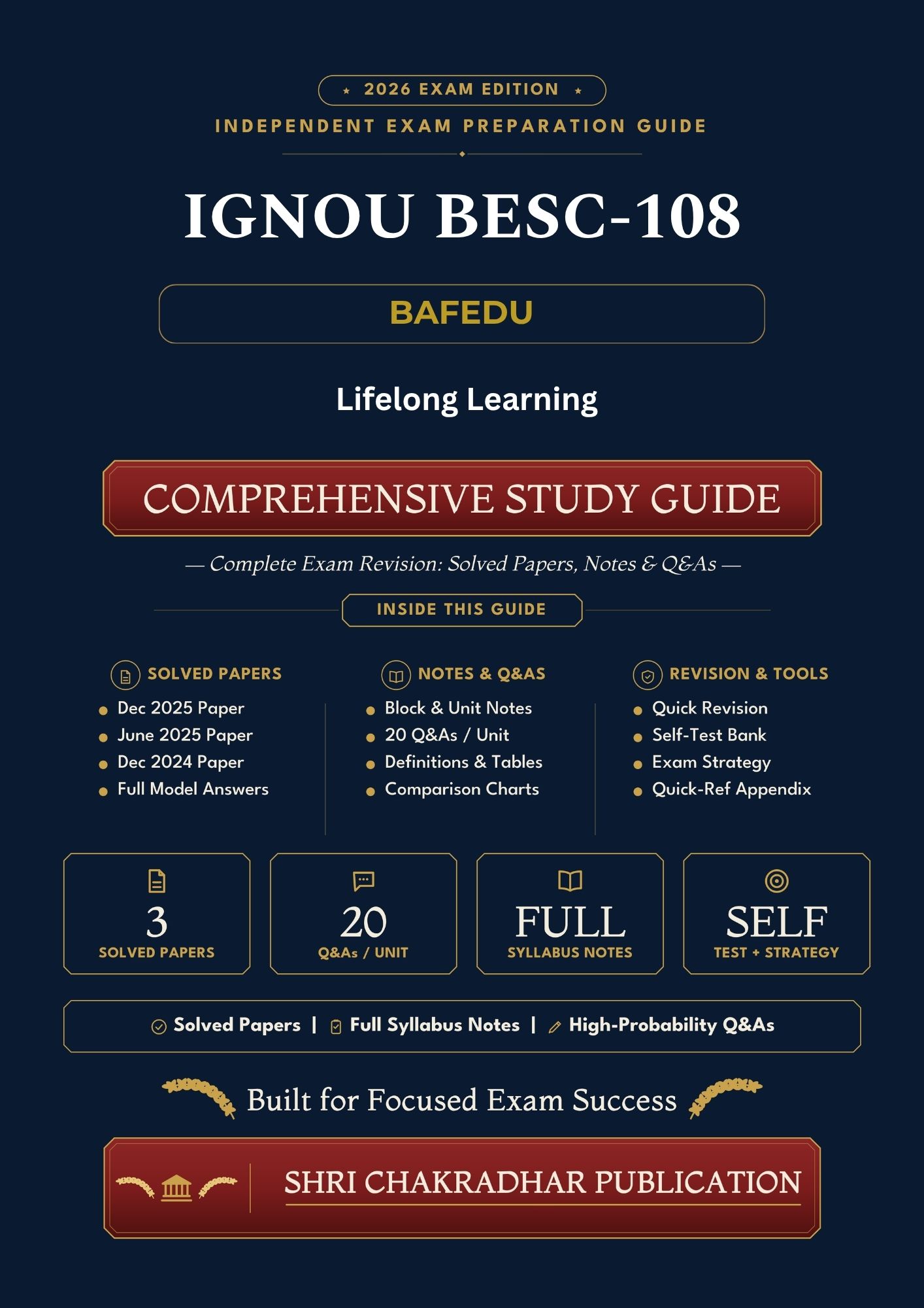 IGNOU BESC-108 Book (Lifelong Learning) | Study Guide