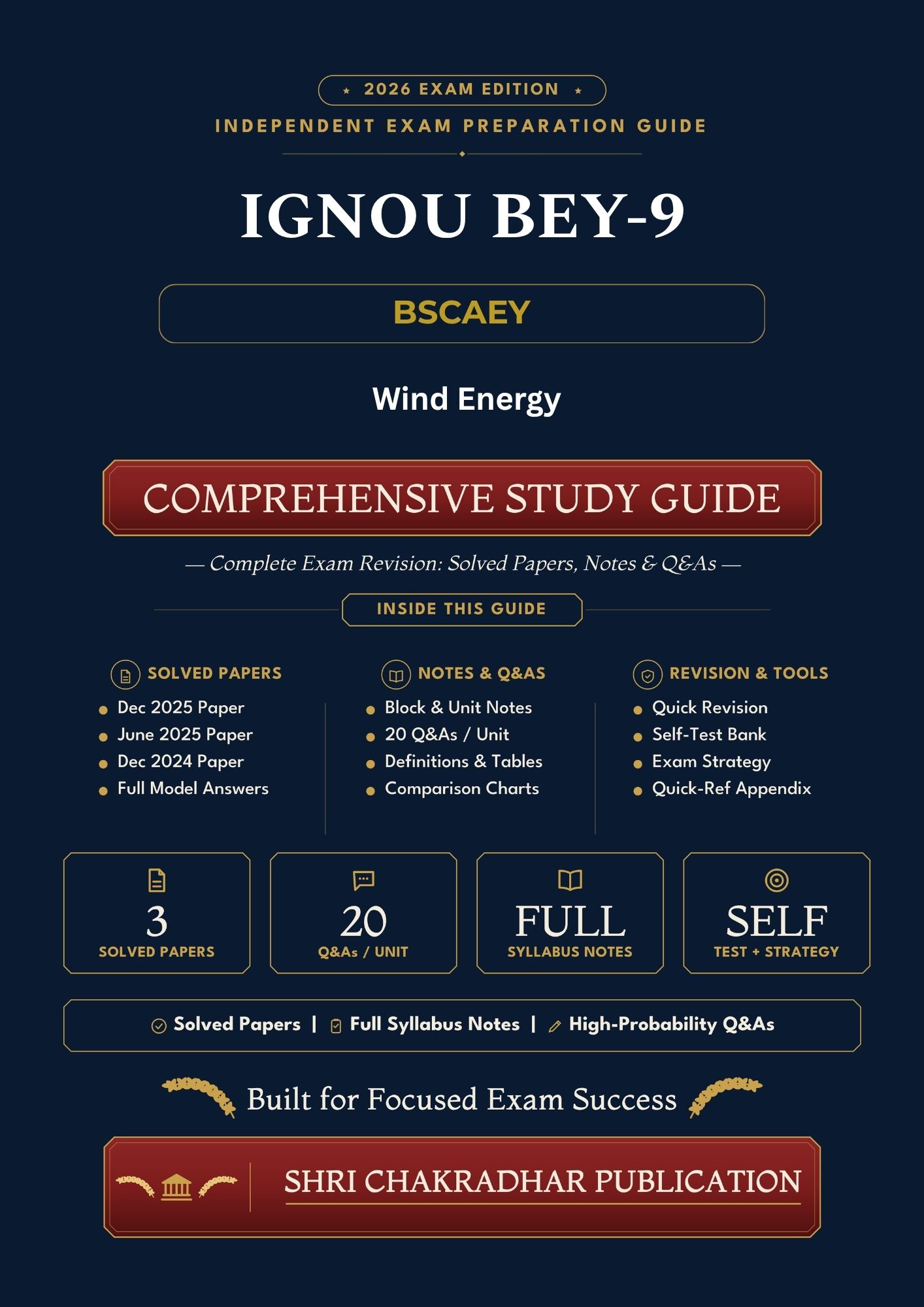 IGNOU BEY-009 Book (Wind Energy) | Study Guide