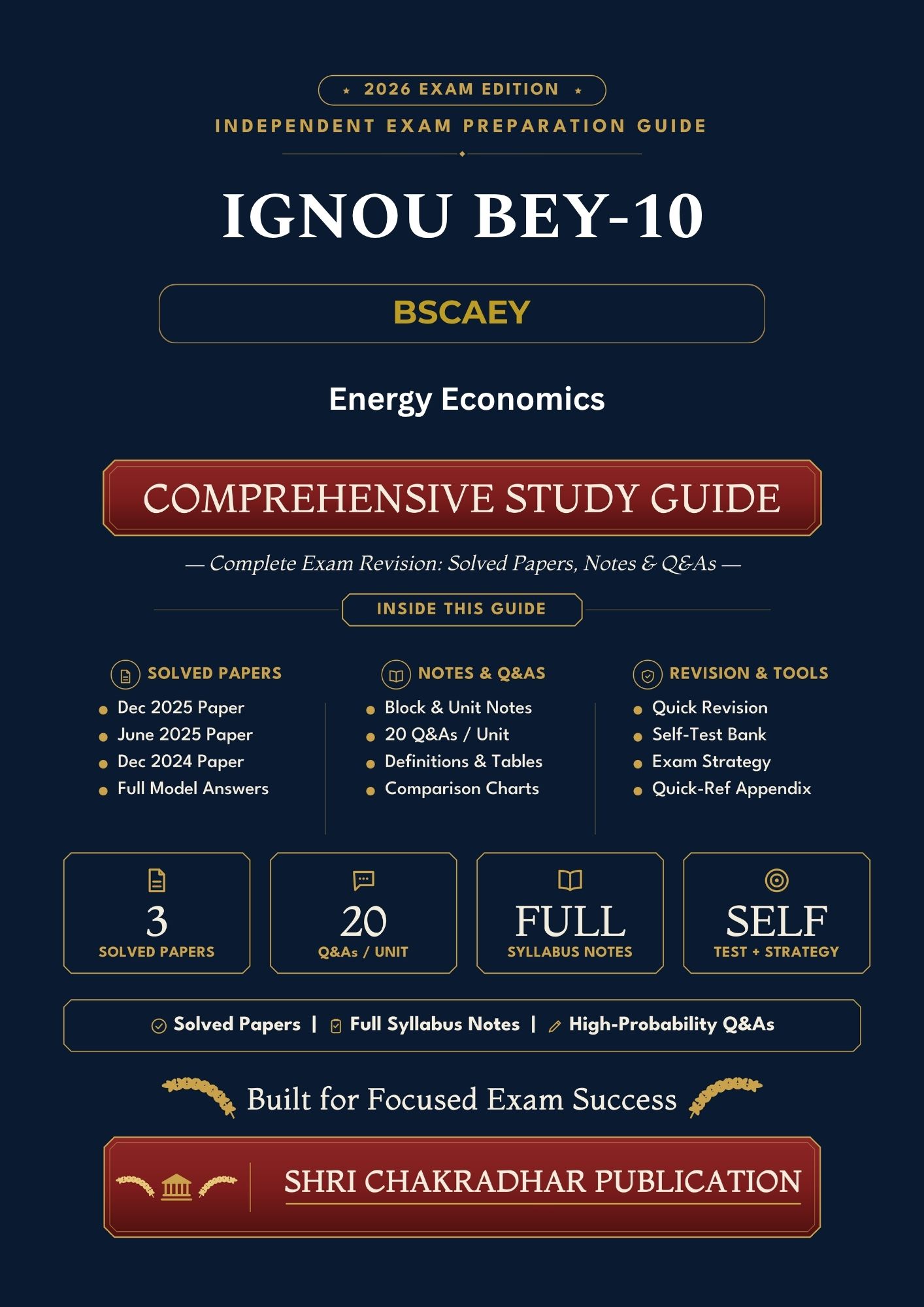 IGNOU BEY-010 Book (Energy Economics) | Study Guide